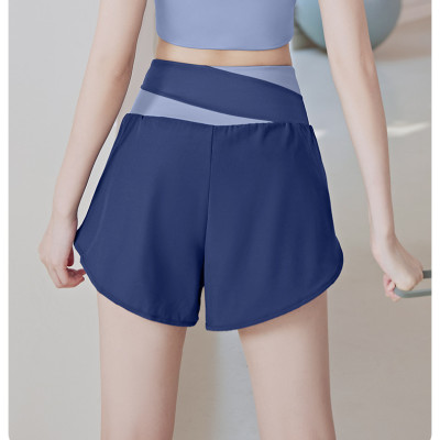 Quần Đùi Nhanh Khô Thoáng Khí Tập Thể Dục Chạy Bộ Cho Nữ Lưng Cao