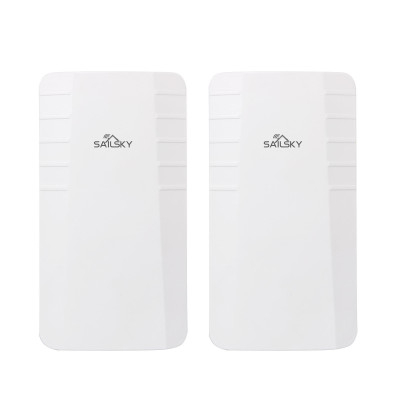 Bộ định tuyến Wi-Fi không dây 300Mbps Cầu nối Wi-Fi ngoài trời Sailsky SY200 2.4GHz- Màu trắng