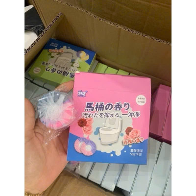 Viên Sạch Bồn Cầu – Viên Thả Bồn Cầu Sạch Khuẩn, Tẩy Sạch Mảng Bám, Khử Mùi Diệt Vi Khuẩn Toilet - HÀNG CHÍNH HÃNG MINIIN