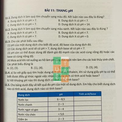 Sách - Bài tập cơ bản và nâng cao Khoa học tự nhiên 8