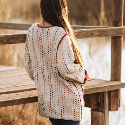 Áo Khoác Boho Kết Kim Loại  Isla Bonita