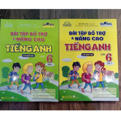 Sách - Bài tập bổ trợ và nâng cao tiếng anh lớp 6 tập 1 (có đáp án)