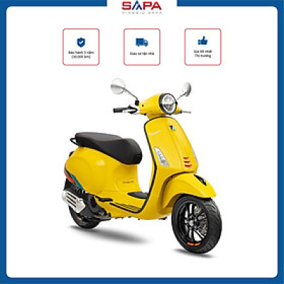 Xe Tay Ga Vespa Primavera S 125 Màu Vàng Yellow Sole
