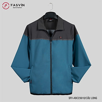 Áo thể thao nam Fasvin chất liệu gió chun 02 lớp mềm mại co giãn tốt ABC23610.HN