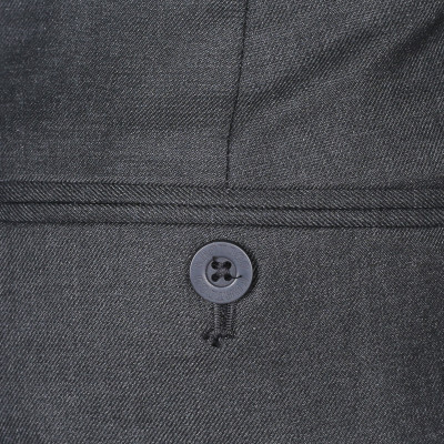 Quần tây nam không ly Khatoco Q1M428R0-INMA036-2111-0-XÁM LÔNG CHUỘT