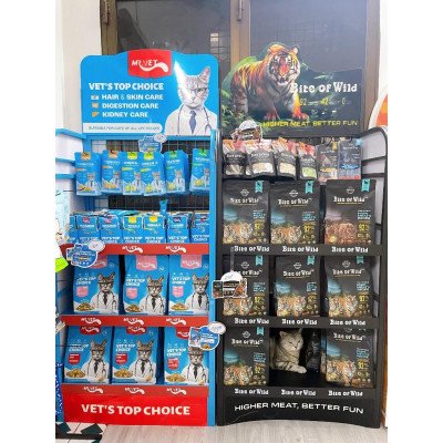 [Hoả tốc] Thức Ăn Cho Mèo MRVET T2 Mới, Gói 1KG Tăng Cường Omega 3, Mượt Lông, Giảm Rụng