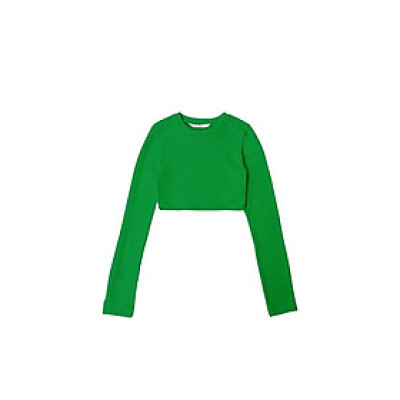 DOTTIE - Áo thun dáng ngắn tay dài nữ T0577