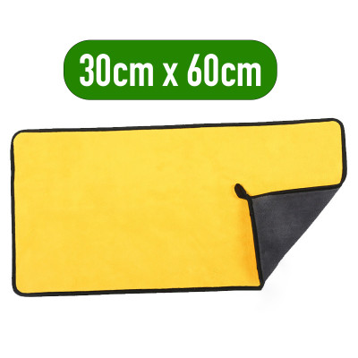 Khăn lau 2 mặt chống trầy xước cho xe con xe ô tô nhiều size, khăn lau thấm hút đa năng cho nhà bếp văn phòng - Hàng chính hãng