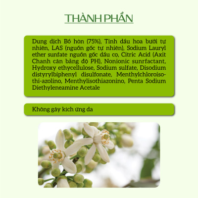 Nước Giặt Xả Hữu Cơ Bồ Hòn ECOCARE 1L-2L-4L Tinh Dầu Hoa Bưởi, Sạch Khuẩn, Dịu Nhẹ Với Mọi Làn Da, Hương Thơm Mát