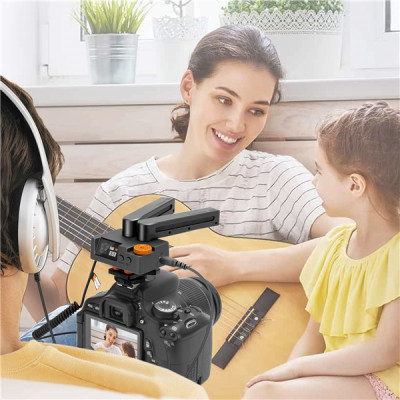 Comica Traxshot - Micro Super Cardioid, Thu Âm Định Hướng Cho Máy Ảnh, Điện Thoại - Hàng Chính Hãng