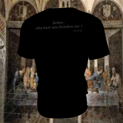 ÁO THUN JESUS ĐEN NAM NỮ SK-ALI