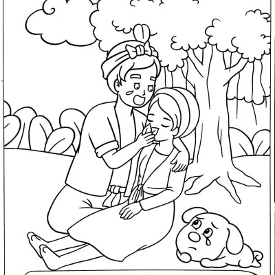 Tô Màu Bé Yêu Cổ Tích 8 - Sự Tích Chú Cuội