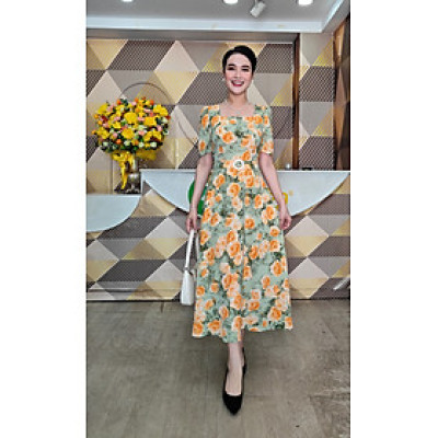 Đầm xòe - Y1580 - Thương hiệu Zonbig