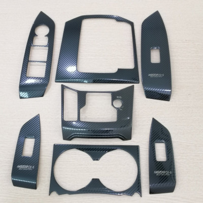 Ốp nội thất Carbon xe Mazda CX5/ Cx-5 2018 2019 2020 2021 2022 vân Cacbon kim loại cao cấp