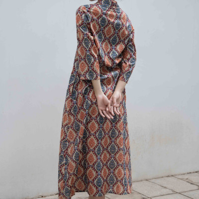 Đầm Sơ Mi Cotton Cao Cấp Luna Llena