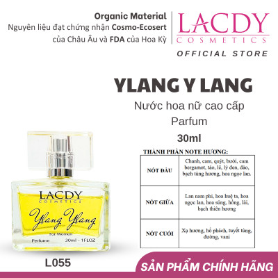 Nước hoa nữ hương Hoa Ngọc Lan Tây YLANG YLANG  L055 (30ml)