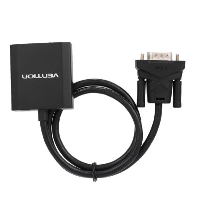 Bộ chuyển đổi VGA Male to HD Female Giao diện đầu ra đa phương tiện độ nét cao 50cm