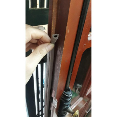 Combo 10m | gioăng D, gioăng dán cửa gỗ, gioăng giảm trấn, gioăng chống ồn cánh cửa nhà, gioăng chống bụi, ron D