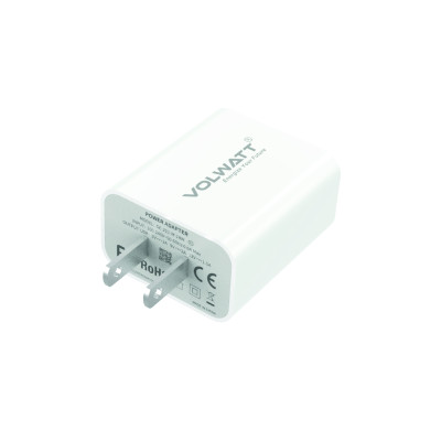 Củ sạc nhanh Volwatt GE-211-M-18W Quick Charge 3.0 cổng USB - Hàng Chính Hãng Full Box