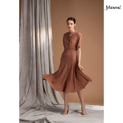 Đầm cánh dơi sơmi Maxivic M012210030