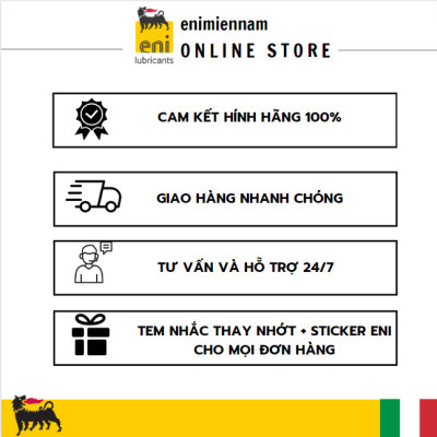 (HCM) Combo Eni Scooter 10W40 0.8L + Nhớt Láp 80W90 120ML