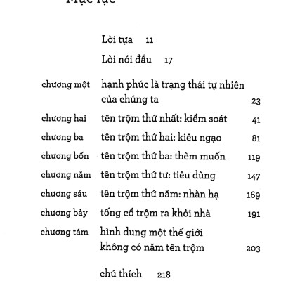Năm Kẻ Trộm Hạnh Phúc - The Five Thieves Of Happiness