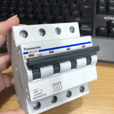 Cầu dao Panasonic 4 pha DIN BD Breaker DIN Type - Hàng chính hãng