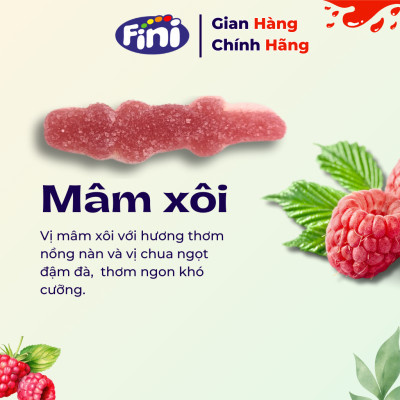 Kẹo Dẻo Fini Jelly Crocodiles Vị Trái Cây 90g