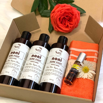 Combo 3 chai thảo dược ngâm chân Adeva 750ml - Không chứa xác dược liệu, không cần rửa lại chân, không bị khô chân sau khi ngâm. hỗ trợ thư giãn, ngủ ngon, ngủ sâu, lưu thông khí huyết