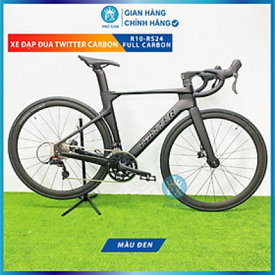 Xe đạp Twitter R10 Pro RS-24S FULL 6 món Carbon Đen Nhám