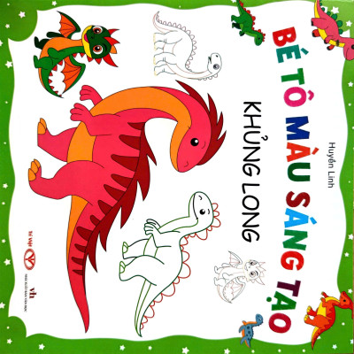 Combo Bộ sách Bé Tô Màu Sáng Tạo - Bộ 8 cuốn (Tặng hộp màu bất kỳ)