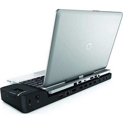 Bộ mở rộng cổng giao tiếp máy tính laptop HP 2013 UltraSlim Docking Station hỗ trợ mở rộng cổng kết nối cho máy như USB, Lan, Audio... - Hàng chính hãng