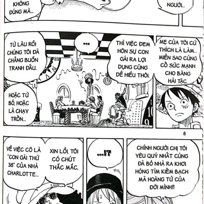 Sách - One Piece - Tập 83 - Hải Tặc - Tứ Hoàng Charlotte Linlin - Bản Bìa Áo (Tái Bản 2025)