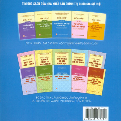 Hỏi - Đáp Môn Chủ Nghĩa Xã Hội Khoa Học (Dành cho bậc đại học hệ chuyên và không chuyên lý luận chính trị)