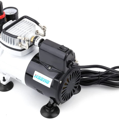 Máy Nén Khí Dùng Cho Bút Vẽ Mỹ Thuật AF18K-2 (Kèm sẵn bút vẽ)