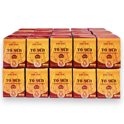[TOP SALE] SET 30 HỦ TỔ YẾN CHƯNG ĐÔNG TRÙNG HẠ THẢO 100% Tổ Yến Thật (Hàm Lượng 30% YẾN ĐẢO) [TẶNG KÈM 10 HỦ YẾN CHƯNG ĐƯỜNG PHÈN] - Đệ Nhất Yến Đảo - Tăng Sức Đề Kháng - Kéo Dài Thanh Xuân - An Thần - Bổ Phế - Hỗ Trợ Sinh Lý Nam Nữ