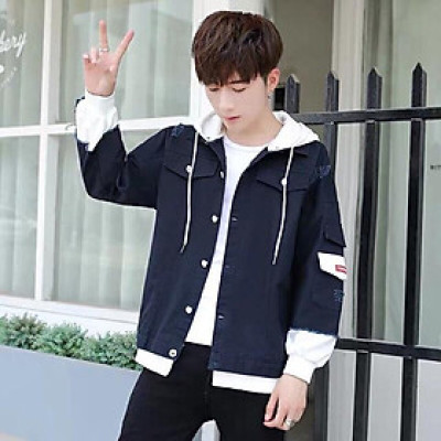 Áo khoác jean nam phối kiểu nhiều màu cao cấp MIX09 - Freeship 99K - Mua Ngay