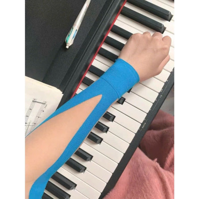 1 Cuộn 2,5cm x 5m Băng Keo Thể Thao Chất Thun Co Giãn Hỗ Trợ Cơ Bắp, Khớp (Kinesiology Tape) - Giao Màu Ngẫu Nhiên