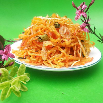 Đặc Sản Bình Thuận  - Gỏi Mực Xé Sợi Đầm Sen - 80G