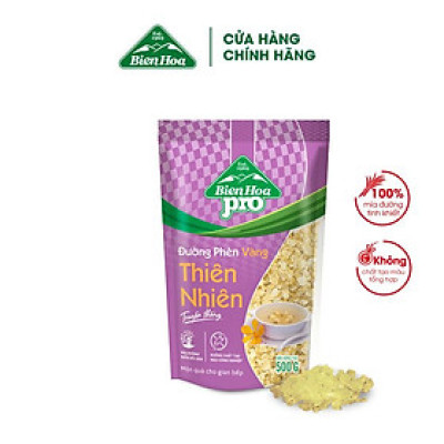 Đường Phèn Vàng Thiên Nhiên 500g/túi