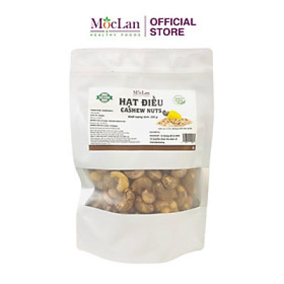 Hạt Điều Vỏ Lụa Rang Muối MộcLan HEALTHY FOODS - Hàng loại 1 - 250g, 500g