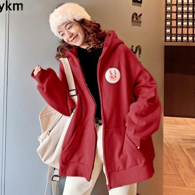 Áo khoác nỉ Thêu Thỏ Con hàng rất đẹp mẫu mới-A545