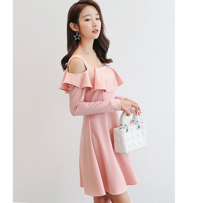 Đầm váy nữ Haint Boutique thiết kế dáng xòe 2 dây bèo nữ tính Da87
