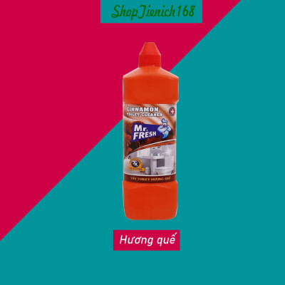 Chai Tẩy toilet Mr.Fresh 1L hương ngàn hoa