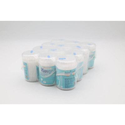 [Lố 12 hộp] Tăm nhựa hộp phẳng YUMY size S [TN11-121] hộp 300 chiếc