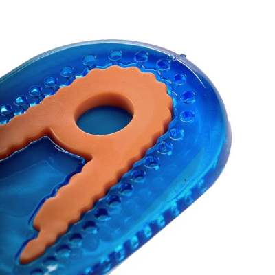 Lót gót giày Spenco Heel Gel - lót gót gel silicon mềm hỗ trợ phòng và giảm đau gót chân, gai gót