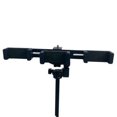 Thanh 3 đầu ren 1/4 gắn đèn, điện thoại, máy ảnh - Phụ kiện gắn tripod/ giá đỡ điện thoại/ đèn livestream - Hàng chính hãng