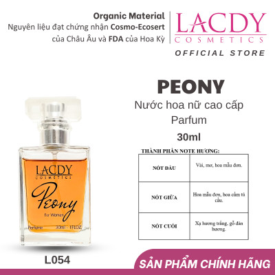 Nước hoa nữ hương Hoa Mẫu Đơn PEONY L054 (30ml)