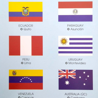 Sách - Bách Khoa Thư Đầu Đời Của Tớ - 100 Từ Mới Về Cờ Các Nước - Bìa Cứng