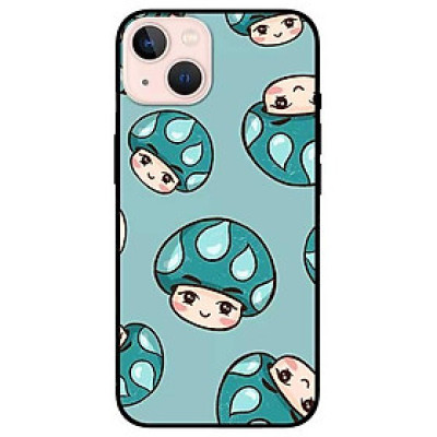 Ốp lưng dành cho Iphone 13 Mini - Iphone 13 - Iphone 13 Pro -  Iphone 13 Pro Max - Nấm Xanh